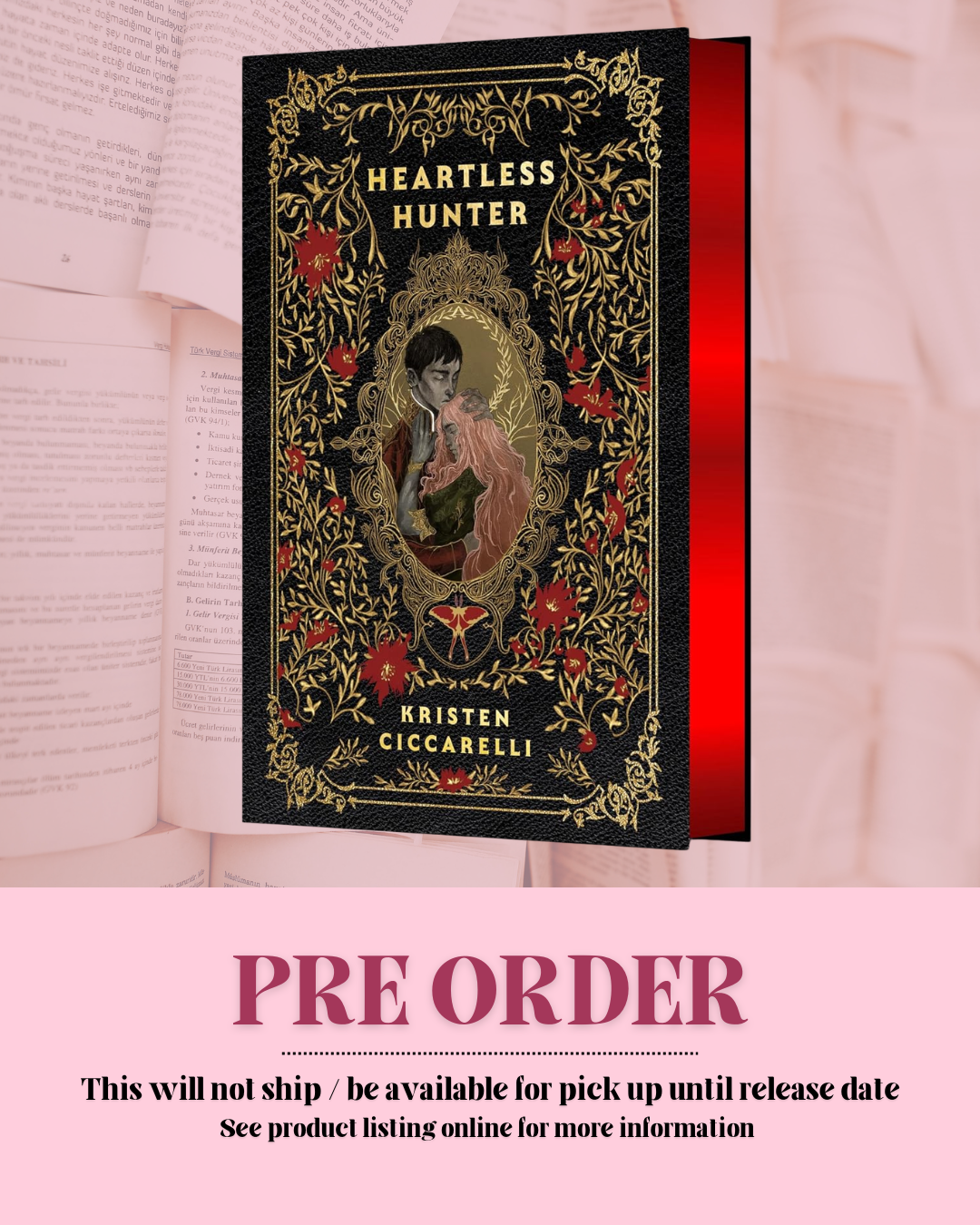 Heartless Hunter by Kristen Ciccarelli (Special Edition) (Book 1) *PREORDER*