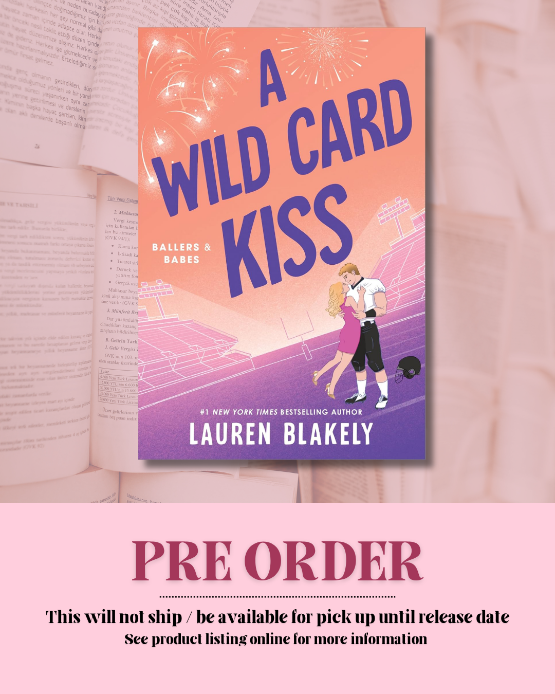 A Wild Card Kiss by Lauren Blakely *PREORDER* (Book 2)
