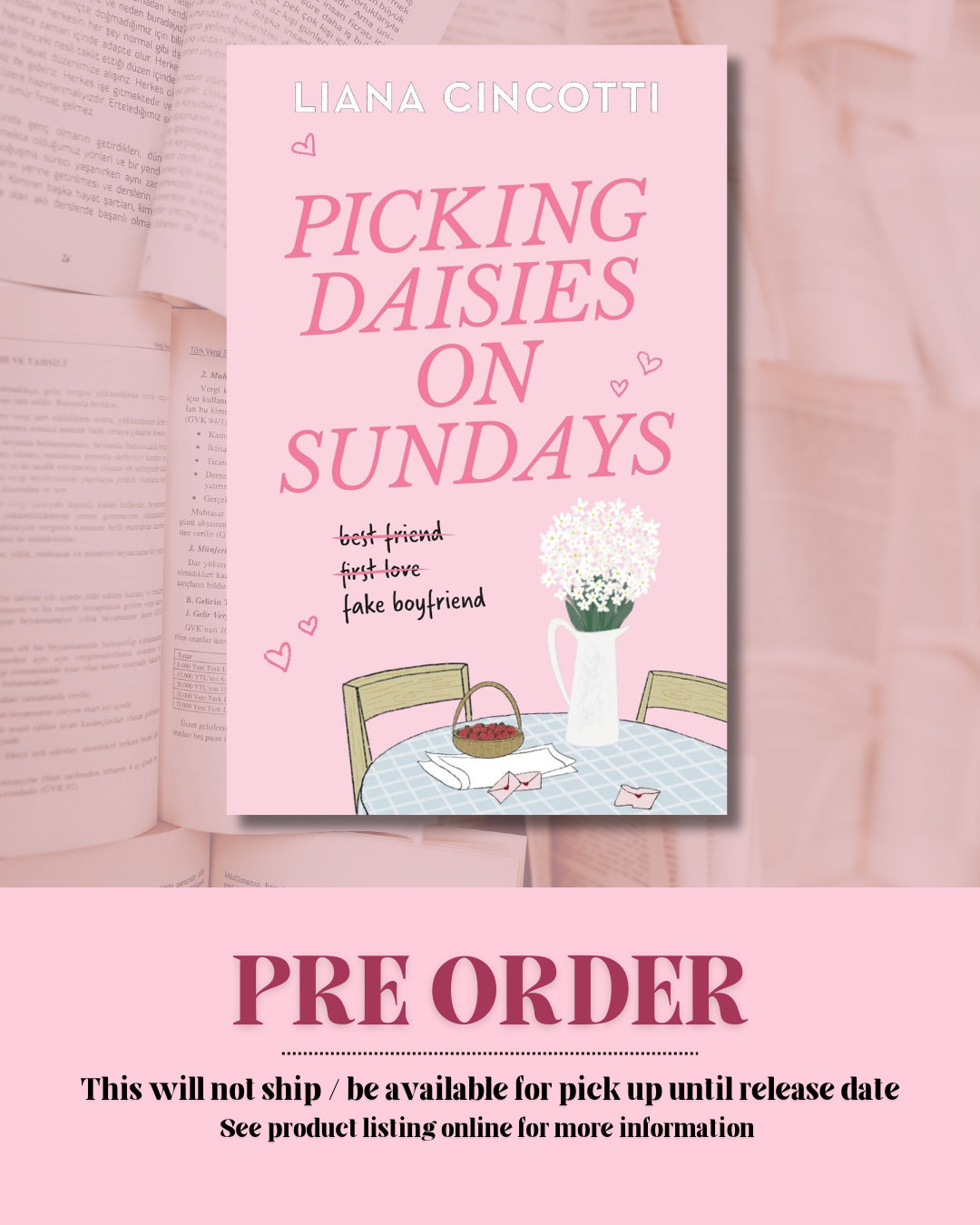 Picking Daisies on Sundays by Liana Cincotti *PREORDER*