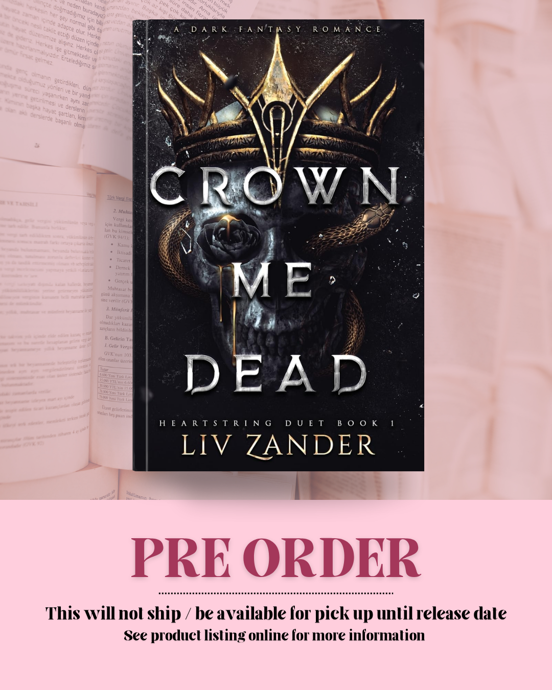 Crown Me Dead by Liv Zander *PREORDER*
