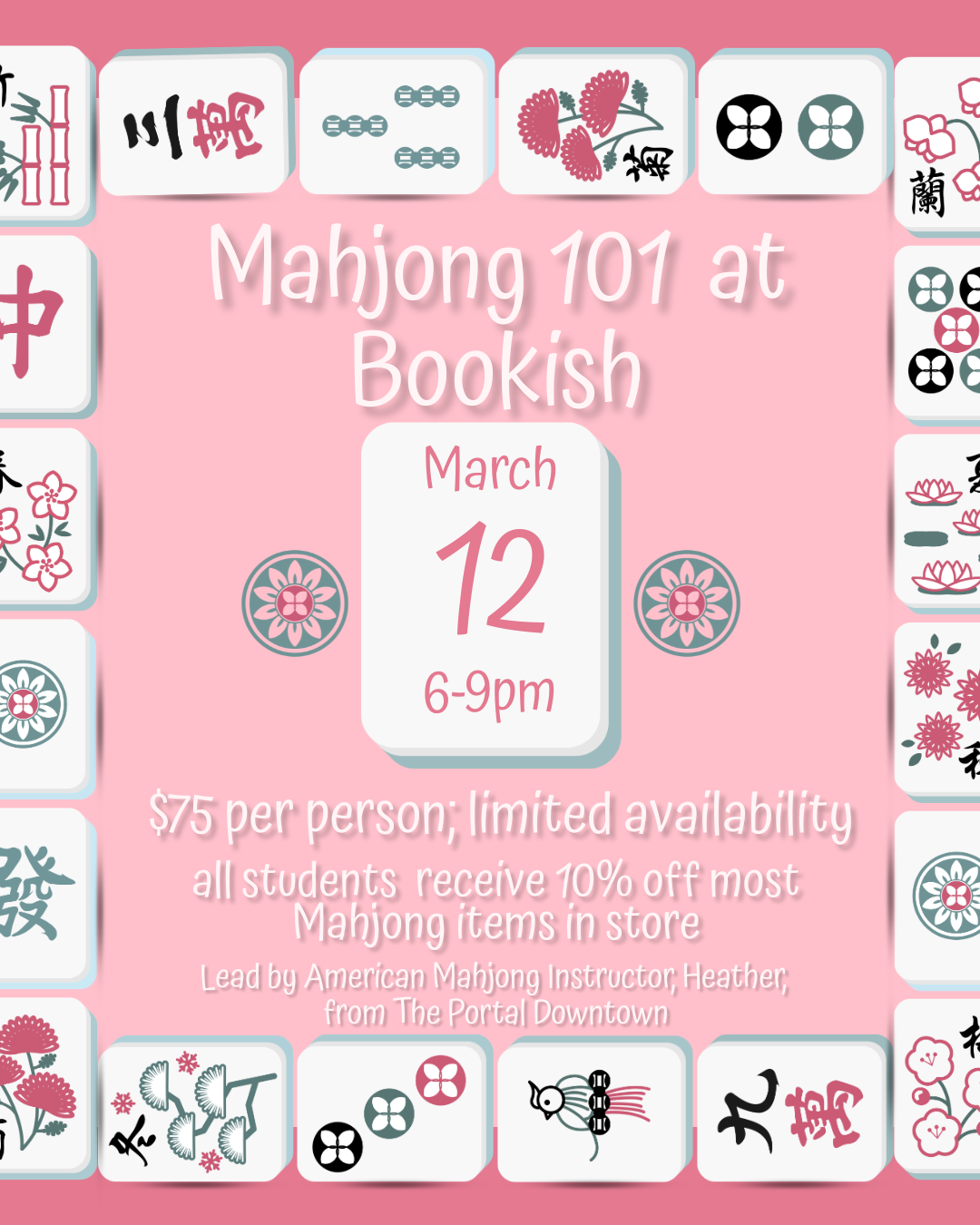 Mahjong 101 @ Bookish