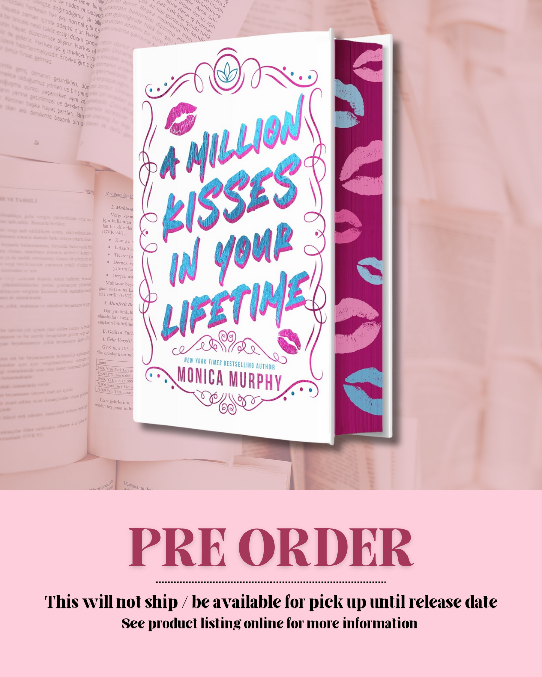 A Million Kisses in Your Lifetime *PREORDER*