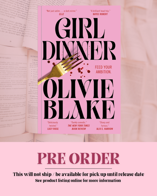 Girl Dinner by Olivie Blake *PREORDER*