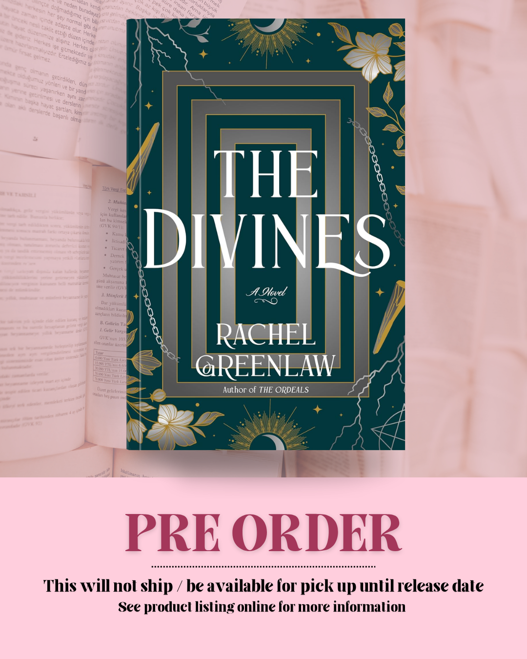 The Divines by Rachel Greenlaw (Book 2) *PREORDER*