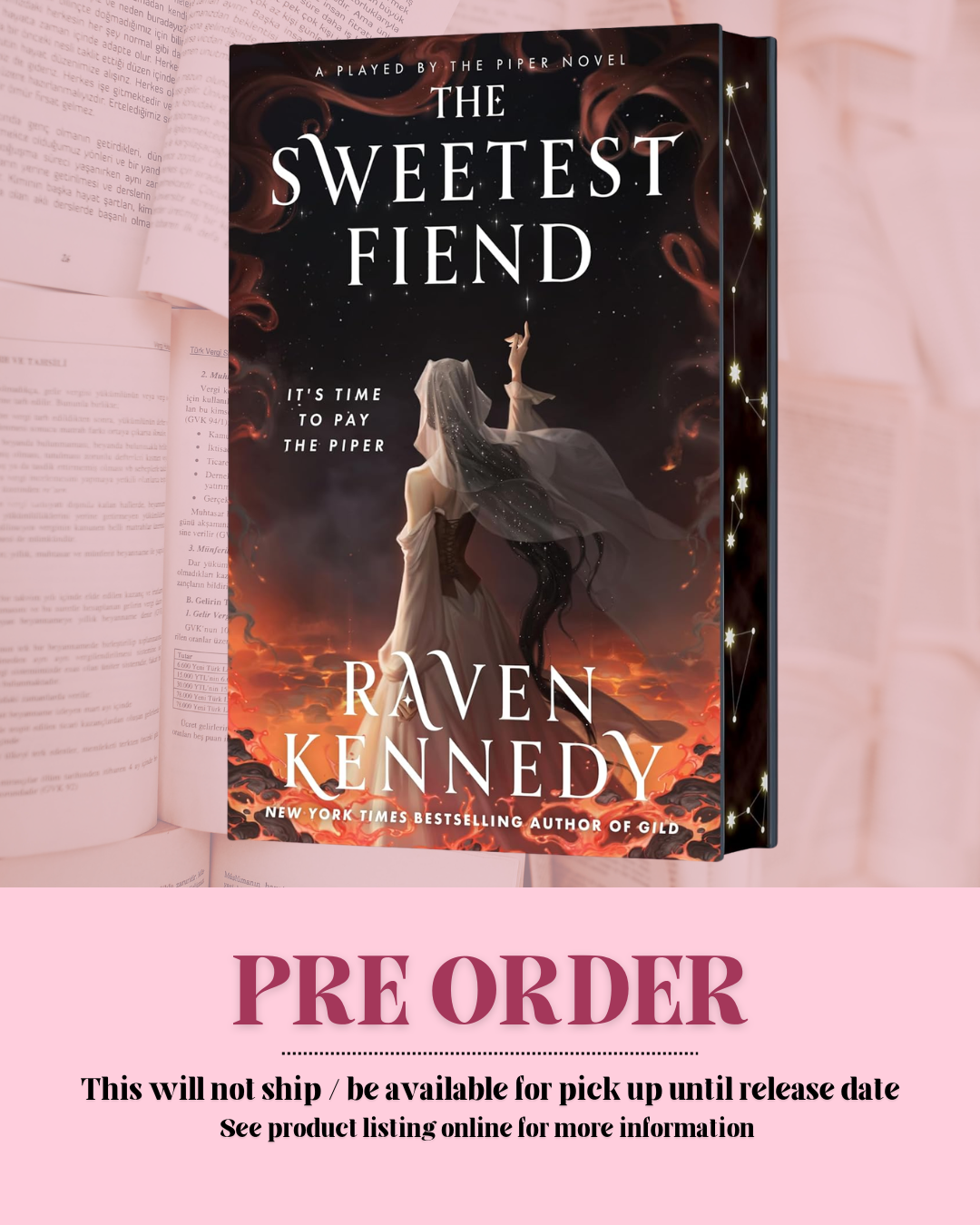 The Sweetest Fiend by Raven Kennedy (Deluxe Edition) *PREORDER*