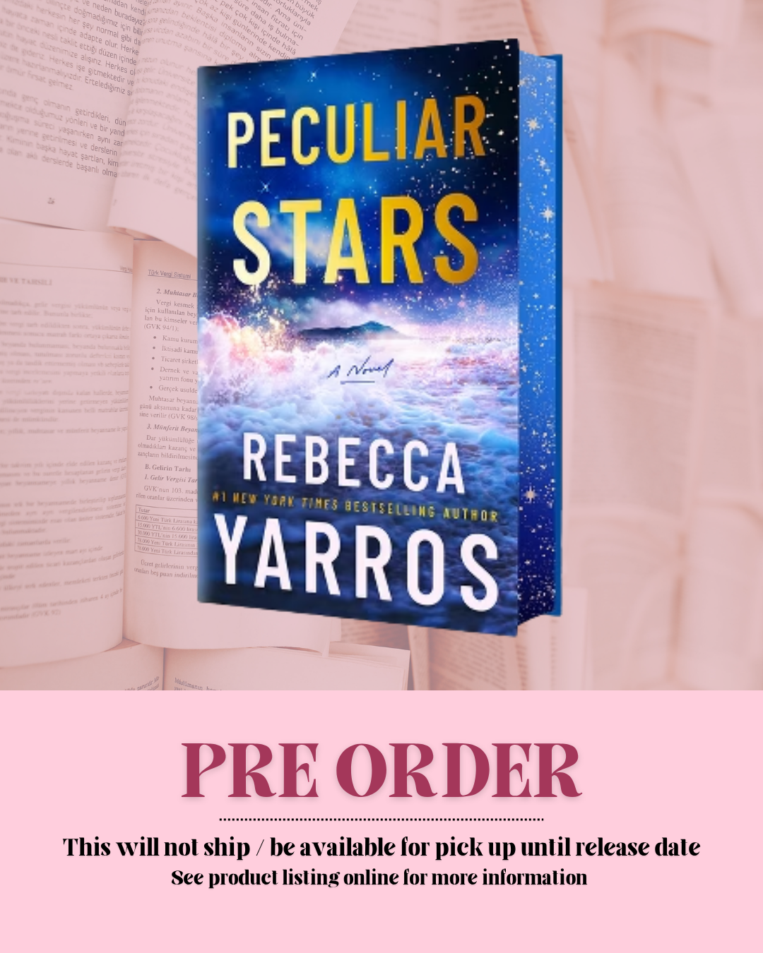 Peculiar Stars by Rebecca Yarros (Deluxe Edition) *PREORDER*