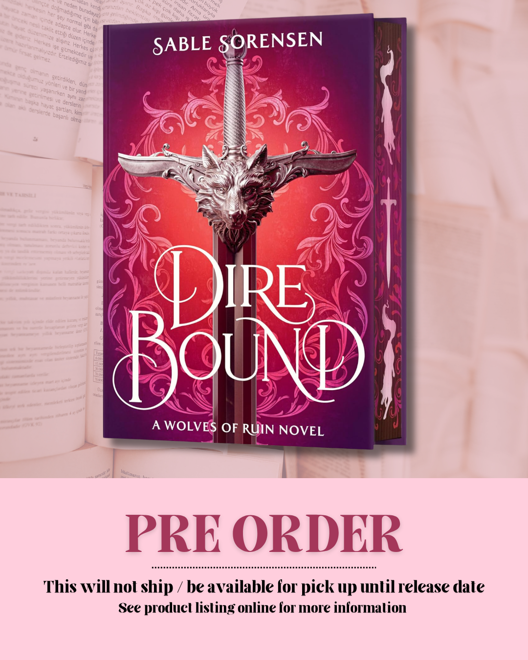 Dire Bound by Sable Sorenson (Deluxe Edition) (Book 1) *PREORDER*