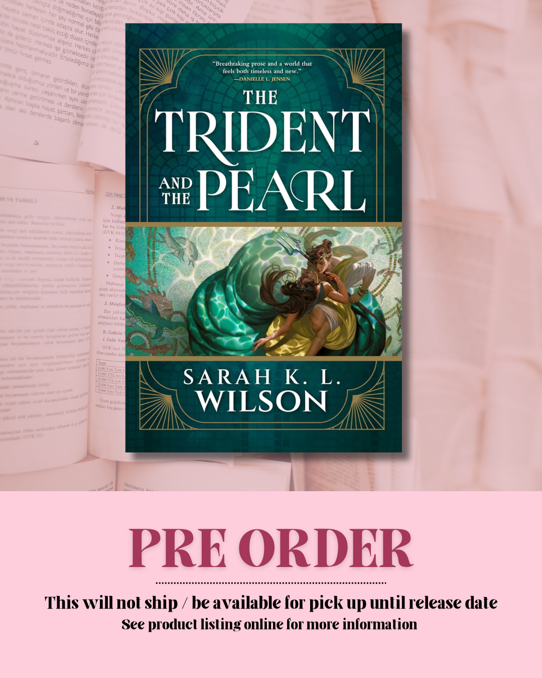 The Trident and the Pearl by Sarah K. L. Wilson (Book 1) *PREORDER*