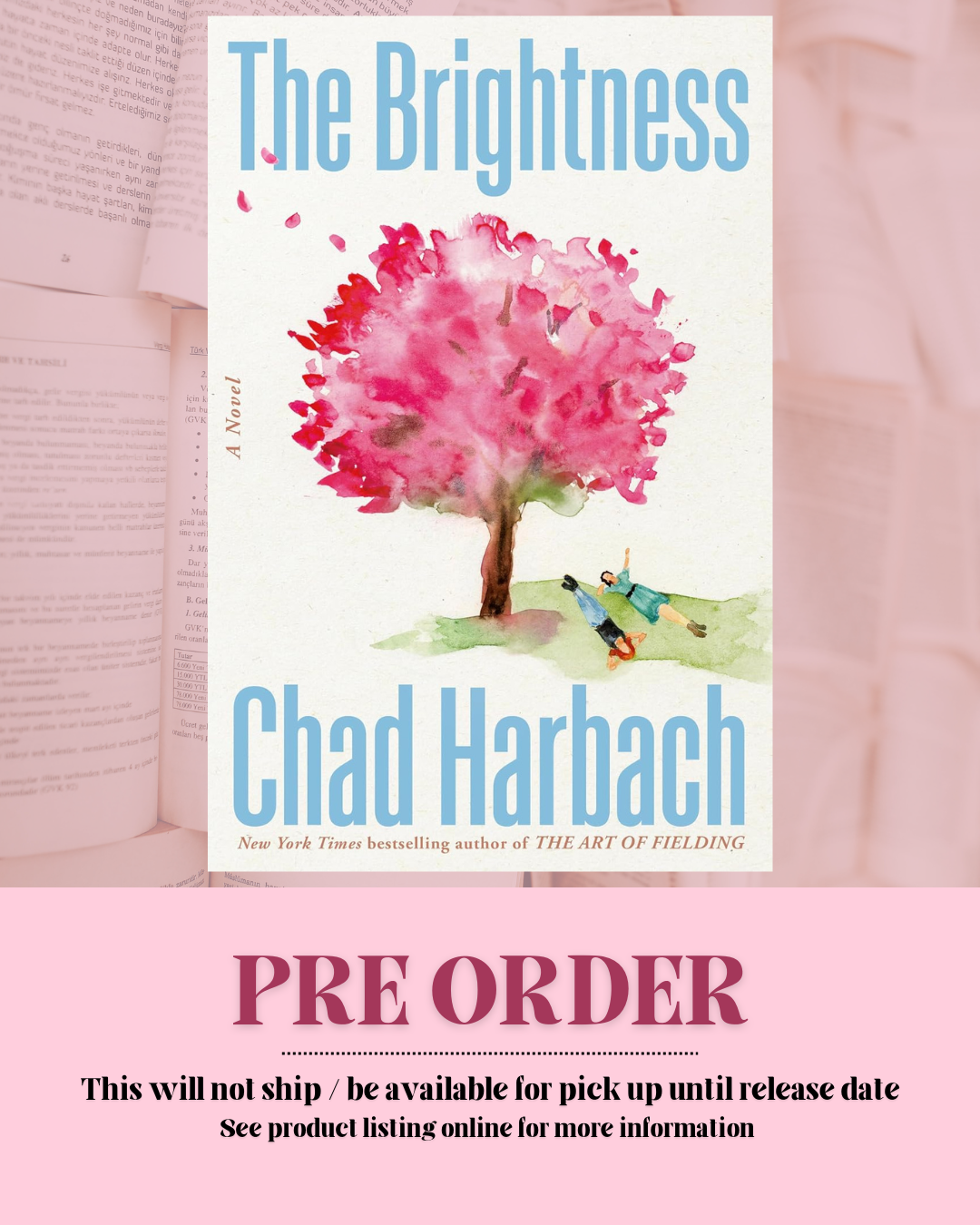 The Brightness by Chad Harbach *PREORDER*
