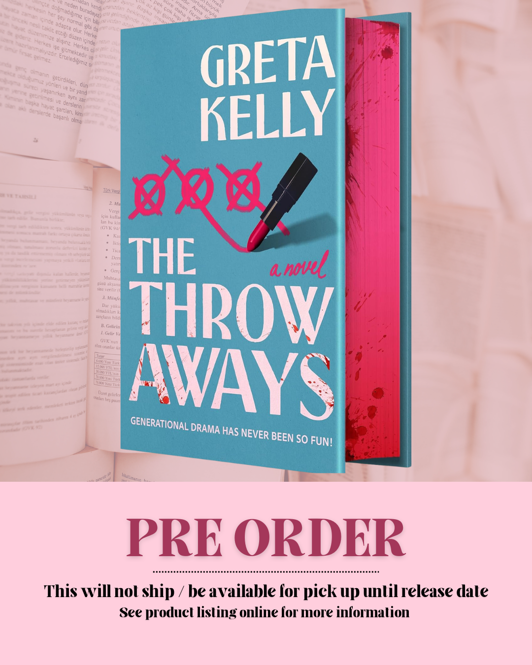 The Throwaways by Greta Kelly (Deluxe Hardcover) *PREORDER*