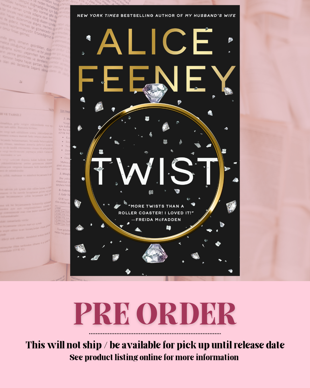 Twist by Alice Feeny (Deluxe Indie Exclusive) *SIGNED* *PREORDER*