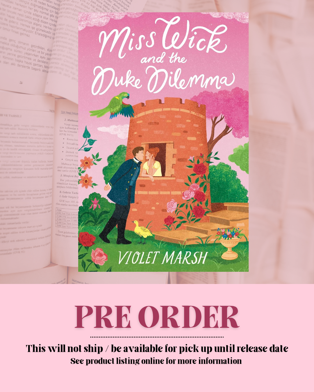 Miss Wick and the Duke Dilemma by Violet Marsh *PREORDER*