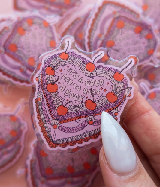 A Good Day to Read Kindle Grip