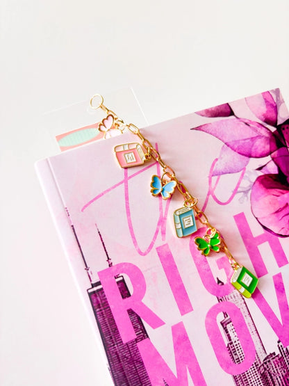 Colorful Charmed Bookmark