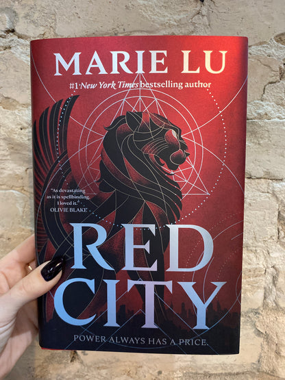 Red City by Marie Lu (DELUXE HARDCOVER) (The New Alchemists: Book 1)