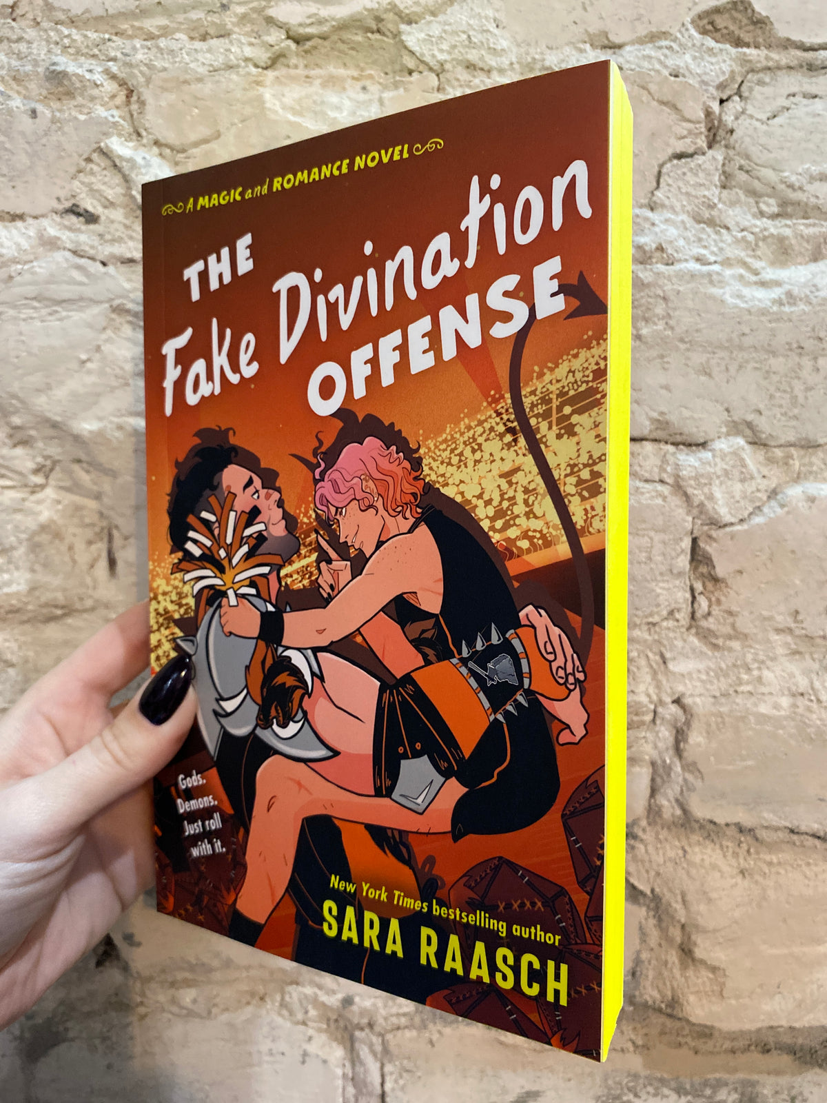 The Fake Divination Offense by Sara Raasch (DELUXE EDITION) (A Magic and Romance Novel: Book 2)