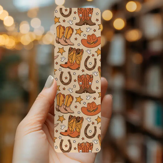 Western Halloween Bookmark