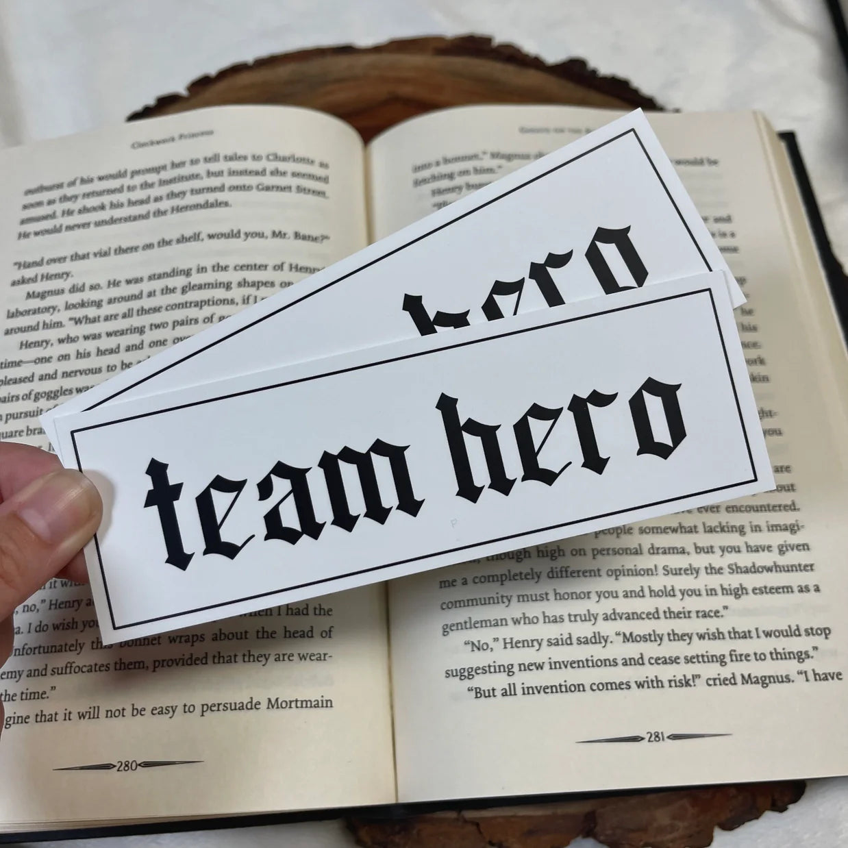 Team Hero Bookmarks