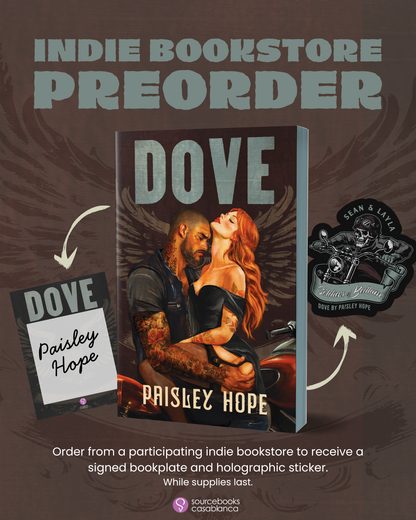 DOVE by Paisley Hope (Book 2)*PREORDER*