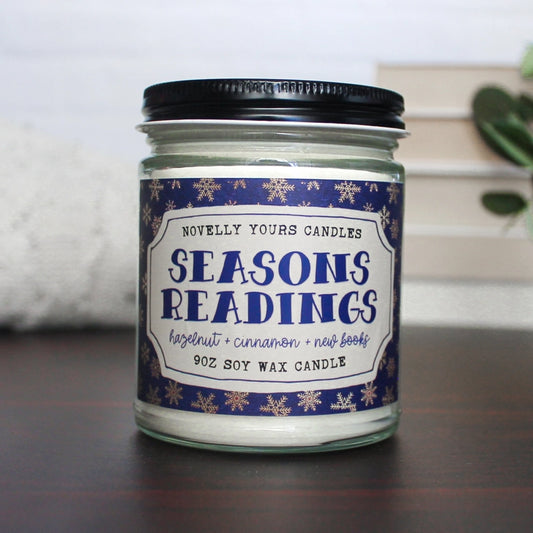 Seasons Reading Candle