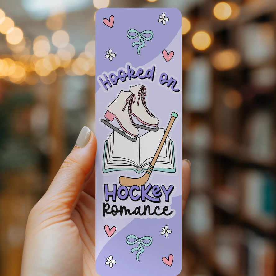 Hockey Romance Bookmark