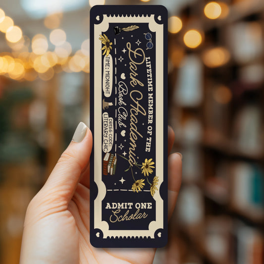 Dark Academia Bookmark