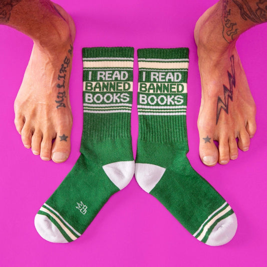 Socks I Read Banned Books